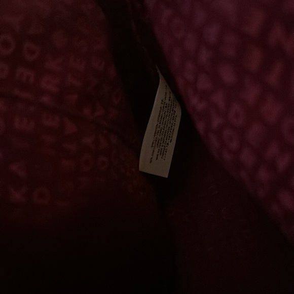 KATE SPADE PLUM COLOR PURSE USED great condition 100% cow leather - Picture 9 of 14